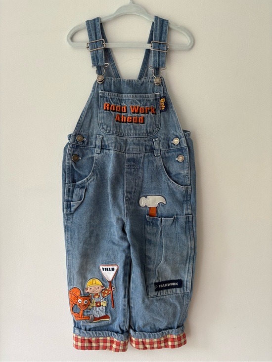 Bob The Builder Other - Bob the Builder Vintage Denim Overalls